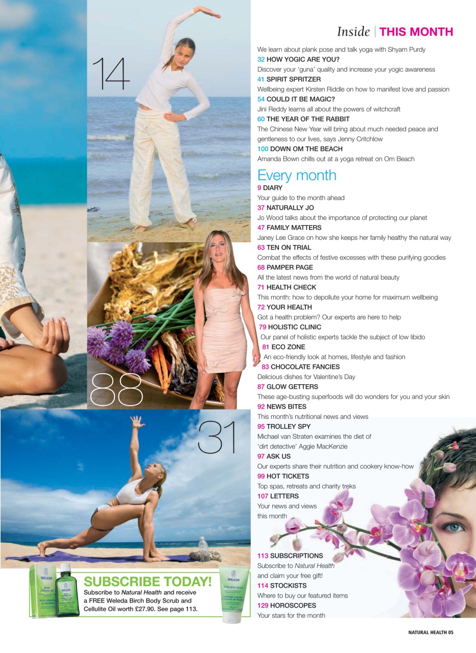 Natural Health Preview Pages