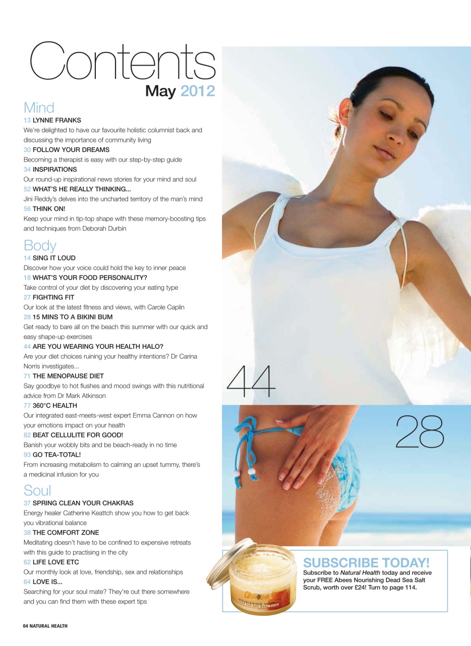 Natural Health Preview Pages