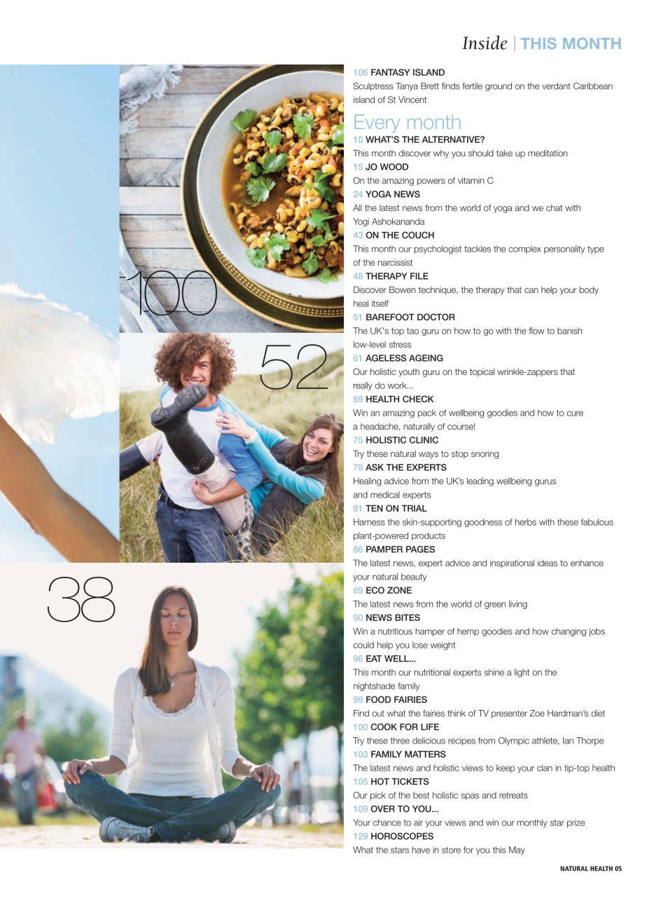 Natural Health Preview Pages