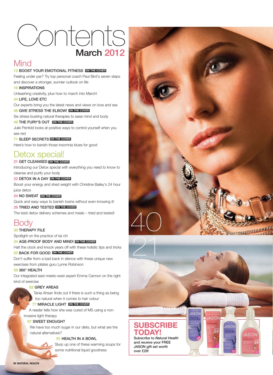 Natural Health Preview Pages