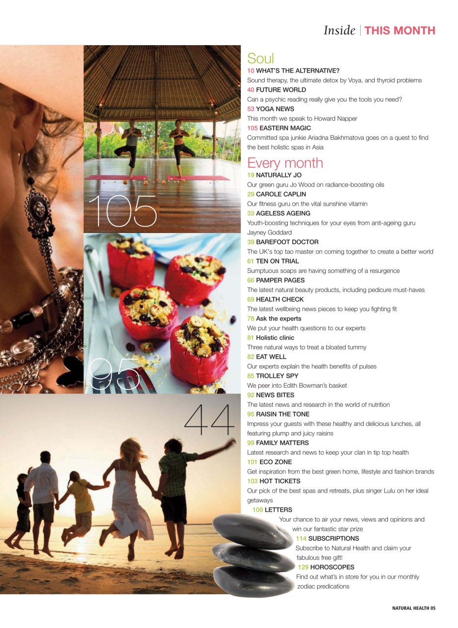 Natural Health Preview Pages