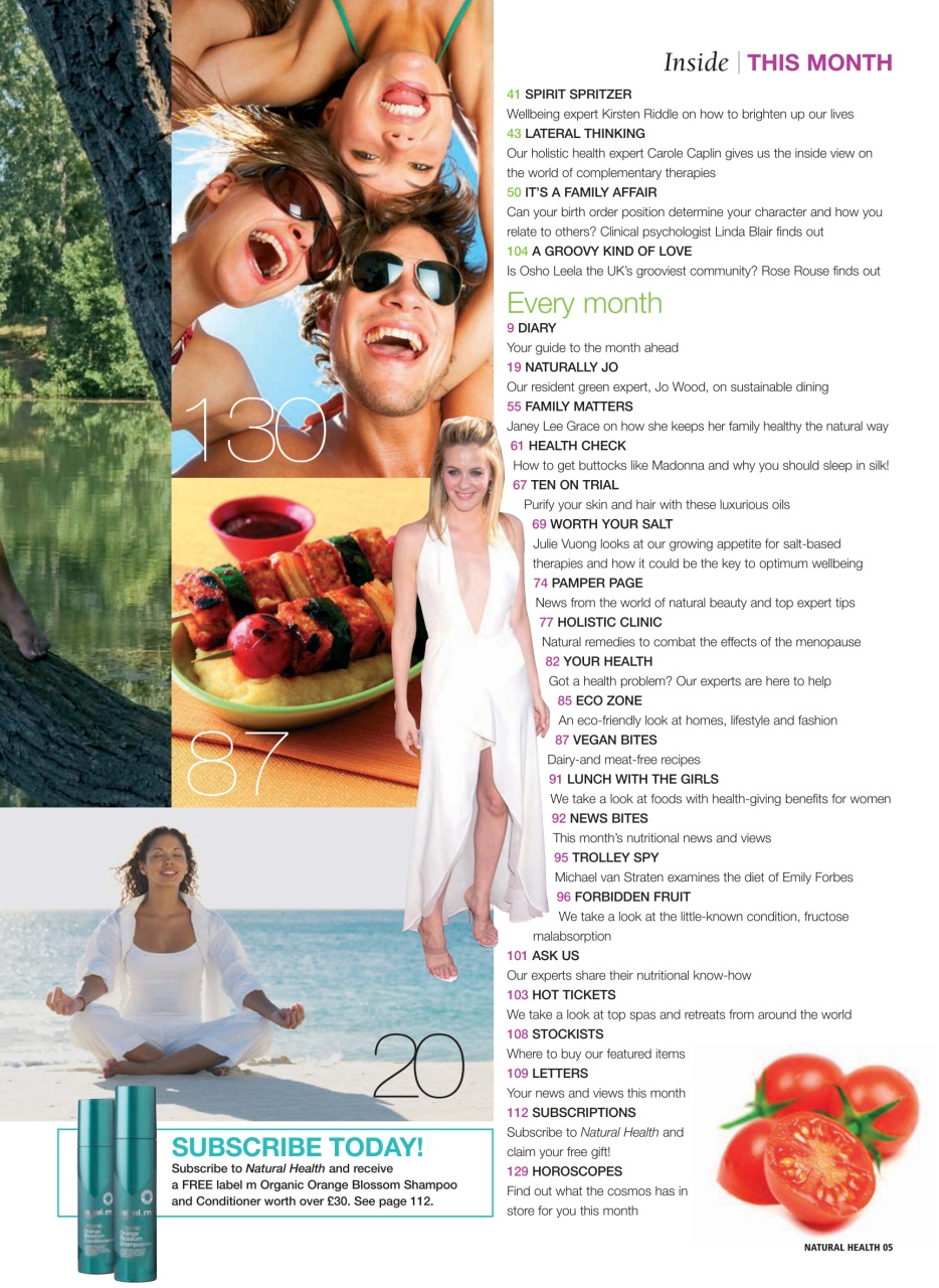 Natural Health Preview Pages