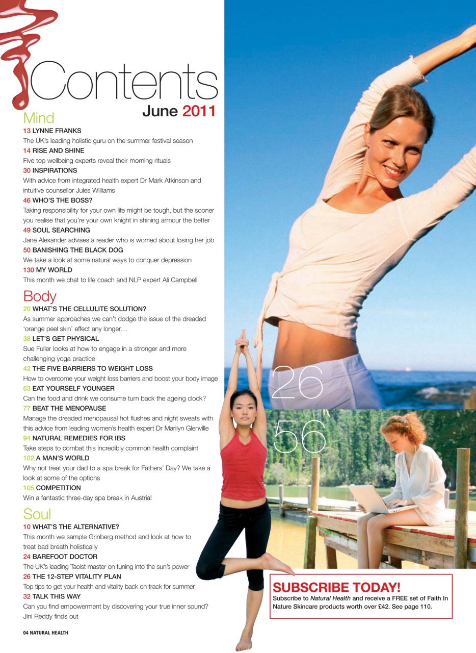 Natural Health Preview Pages