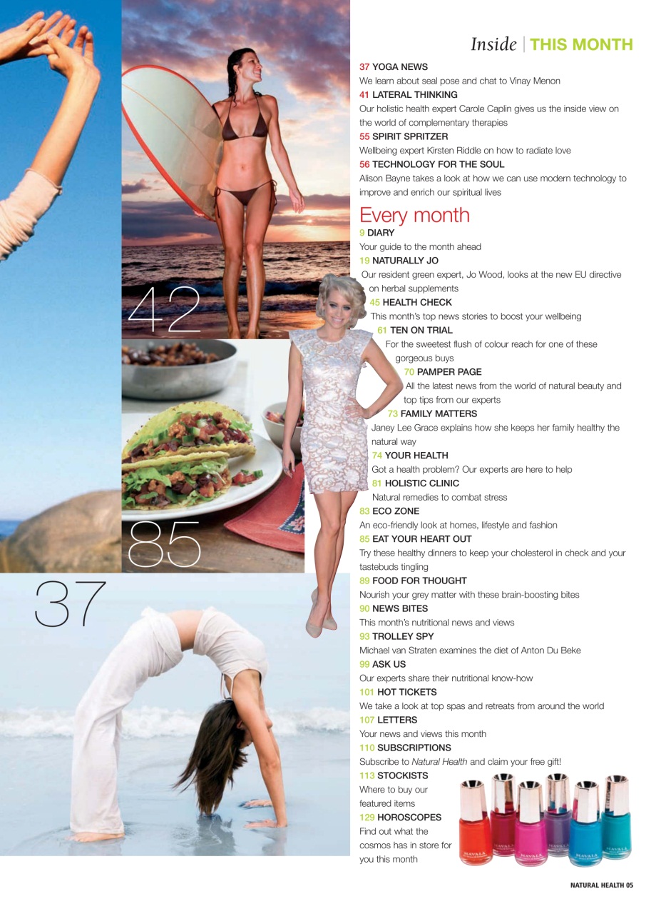 Natural Health Preview Pages