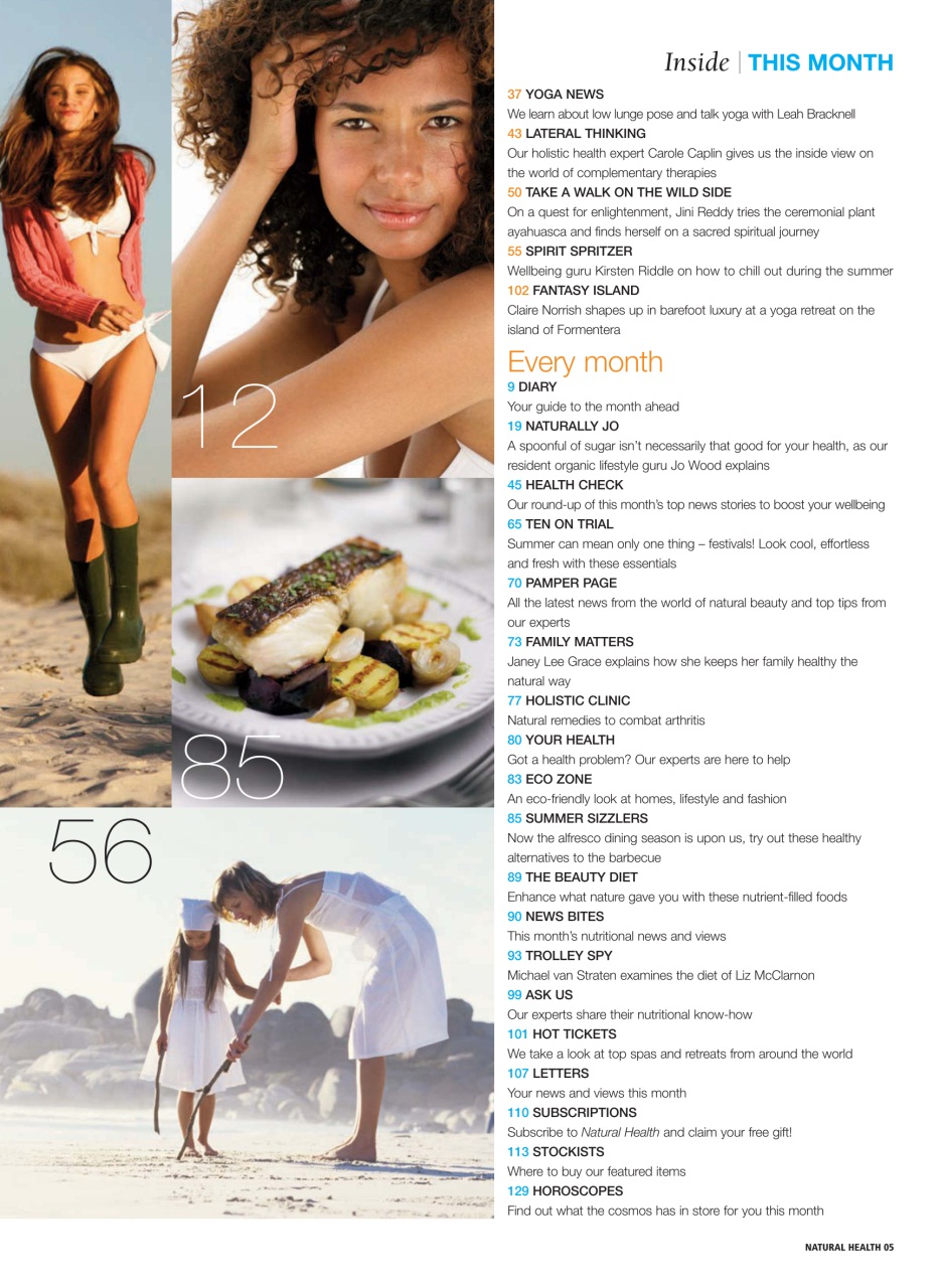Natural Health Preview Pages