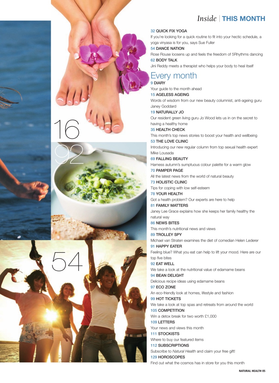 Natural Health Preview Pages