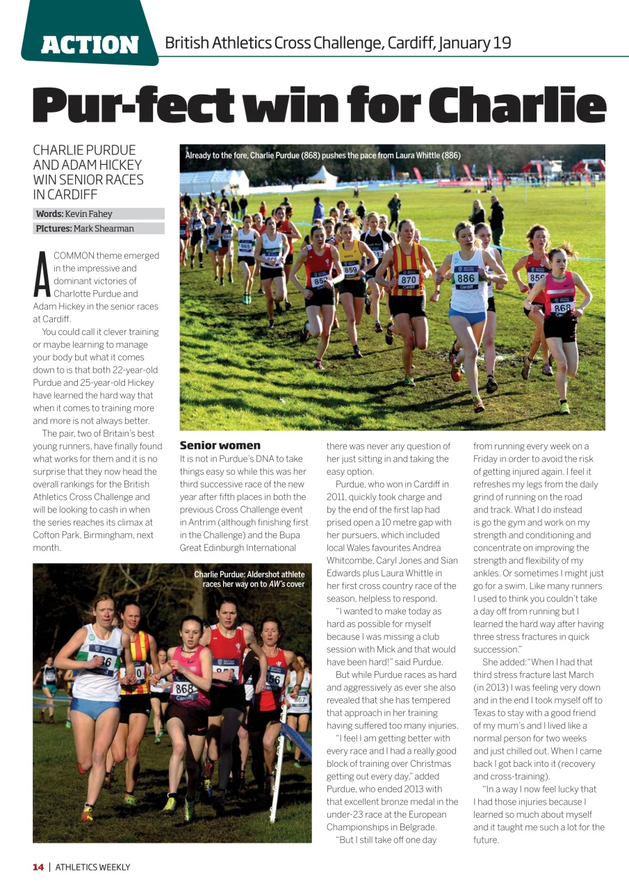 AW – Athletics Weekly Magazine Preview Pages