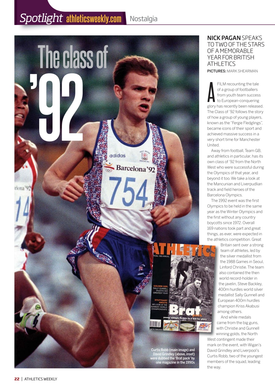 AW – Athletics Weekly Magazine Preview Pages