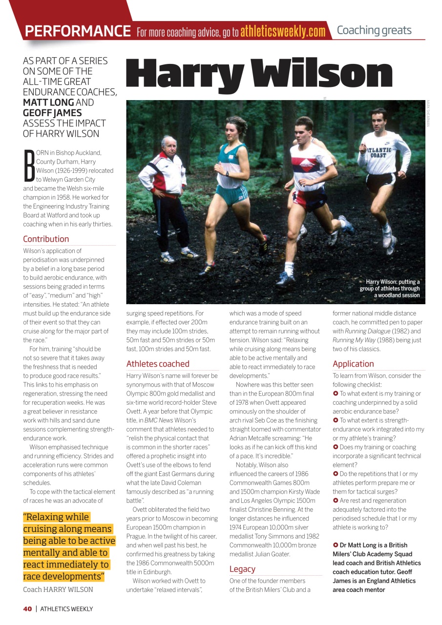AW – Athletics Weekly Magazine Preview Pages