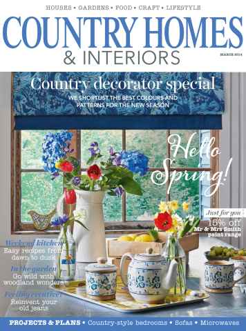 Country Homes & Interiors issue March 2014