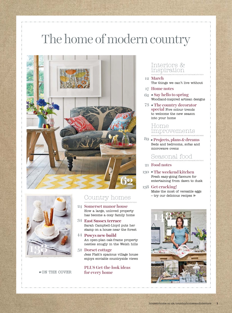 Country Homes & Interiors Preview Pages