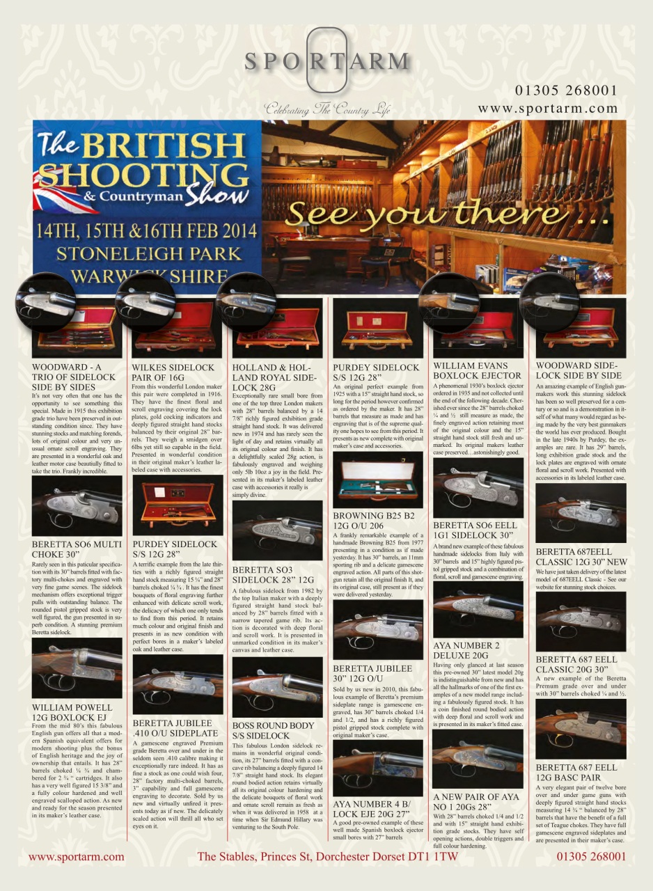 Shooting Times & Country Preview Pages
