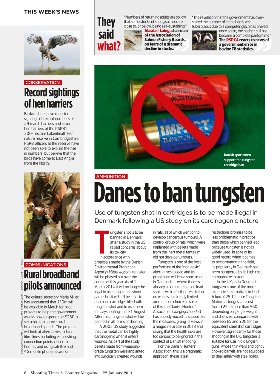 Shooting Times & Country Preview Pages