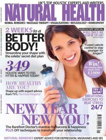 Natural Health issue January 2012