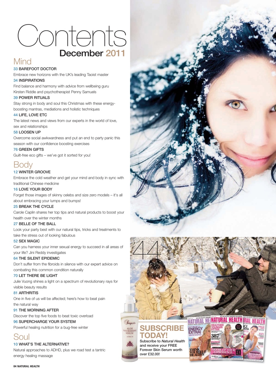 Natural Health Preview Pages