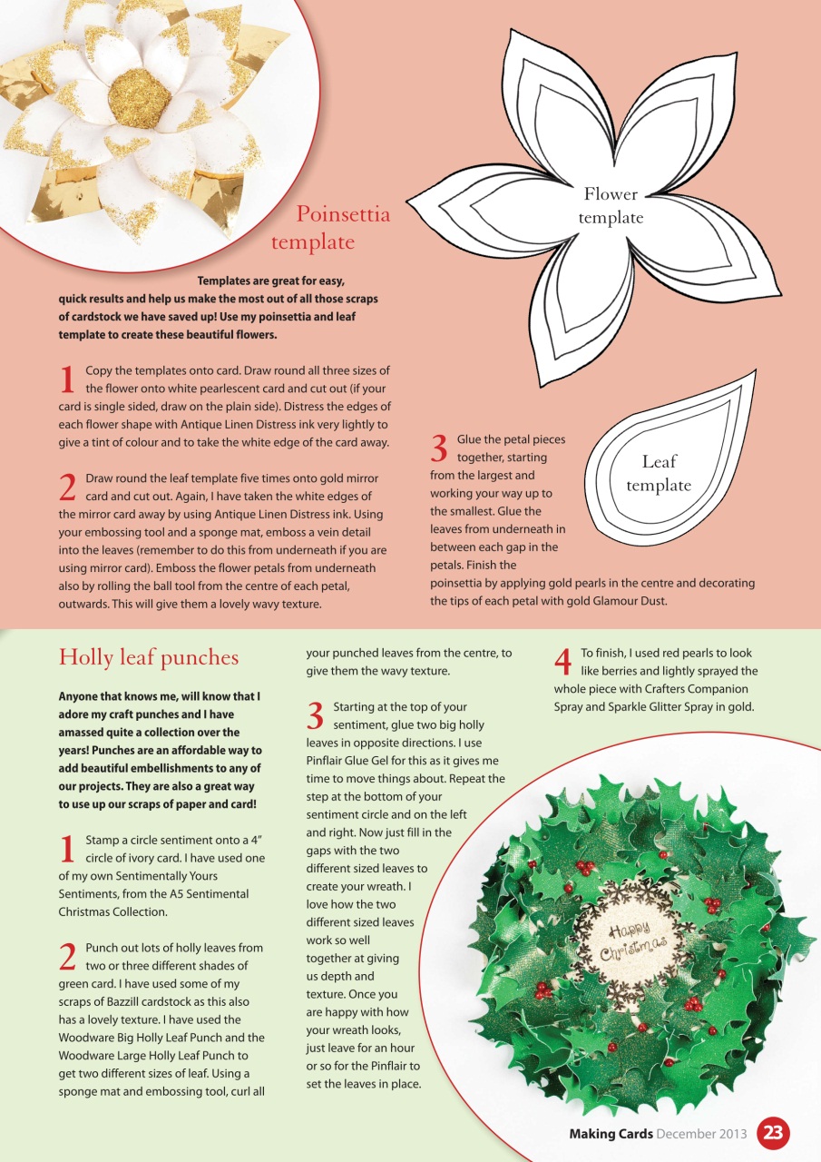 Making Cards & Papercraft Preview Pages