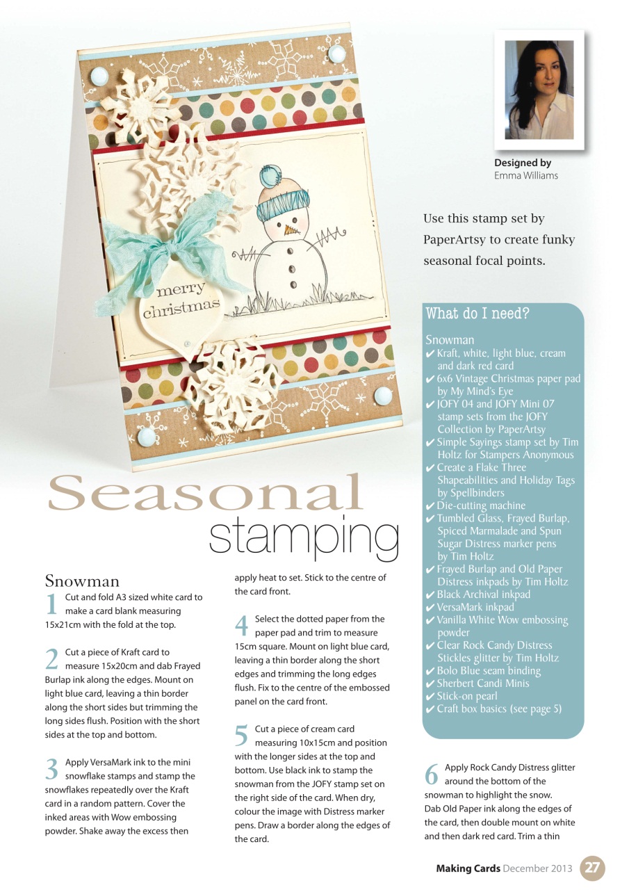 Making Cards & Papercraft Preview Pages