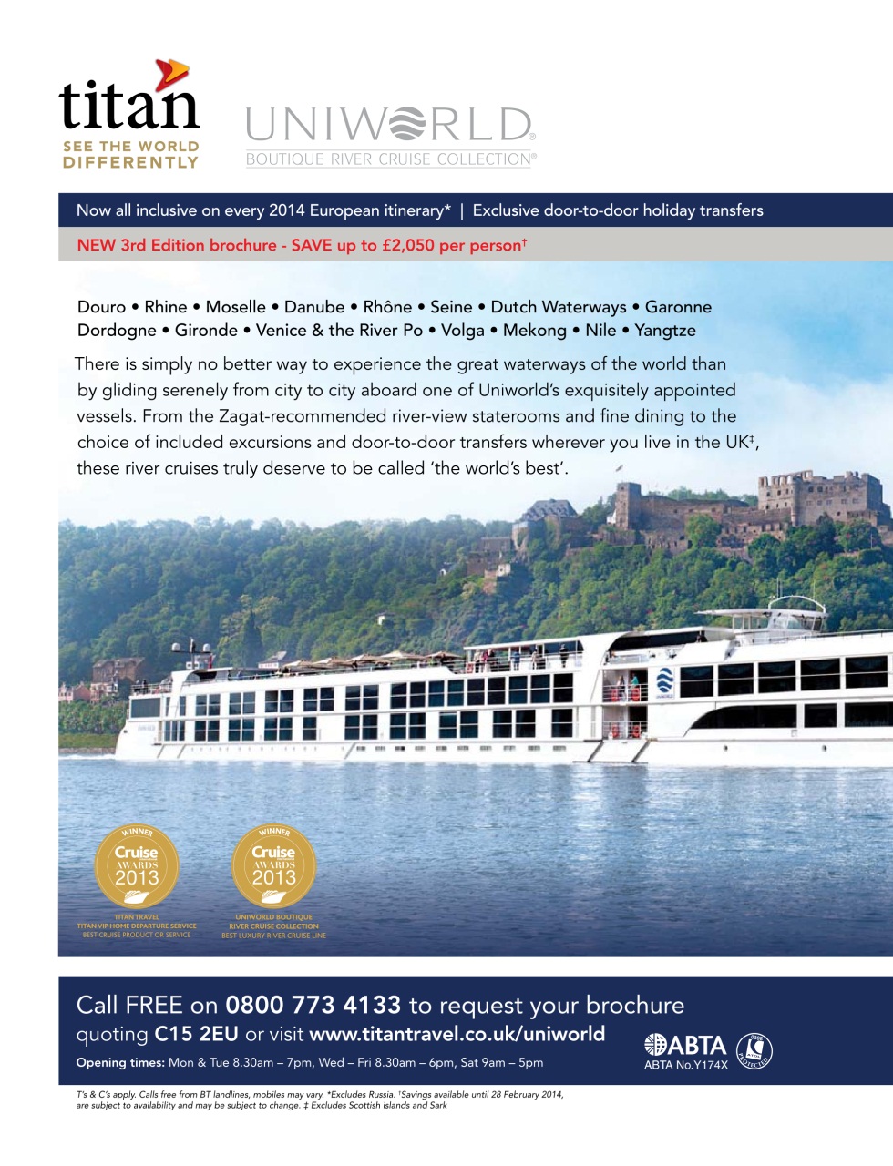 Cruise & Travel Preview Pages