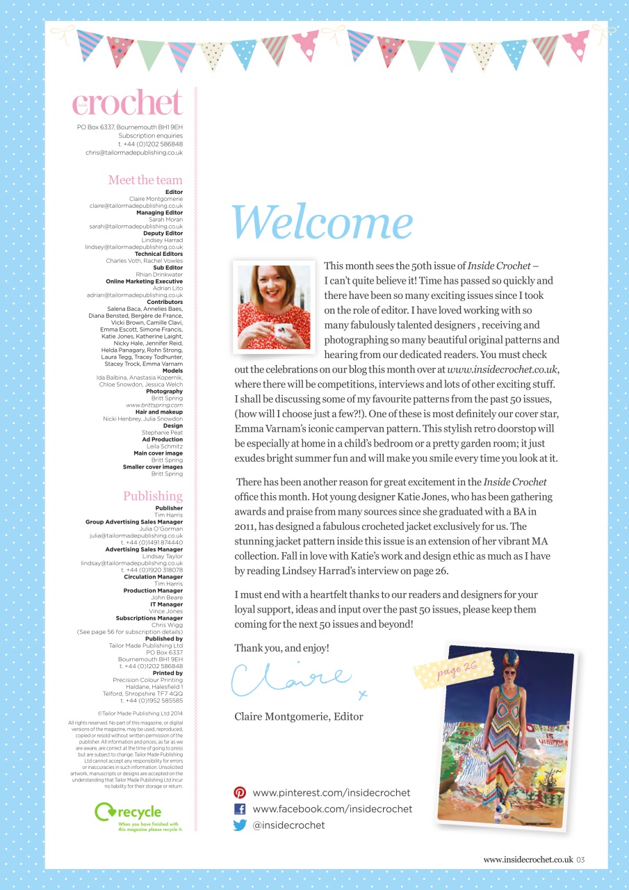 Inside Crochet Preview Pages