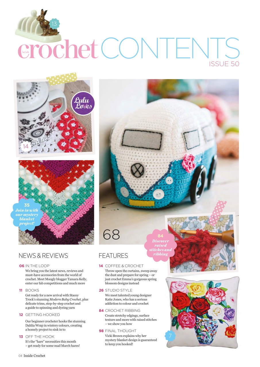 Inside Crochet Preview Pages