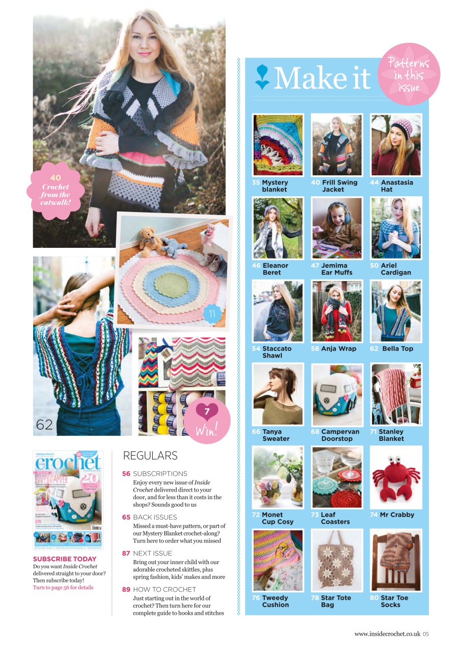 Inside Crochet Preview Pages