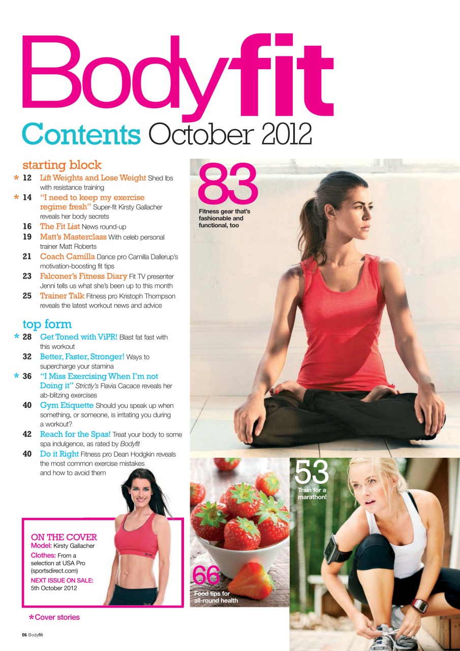Health & Wellbeing Preview Pages