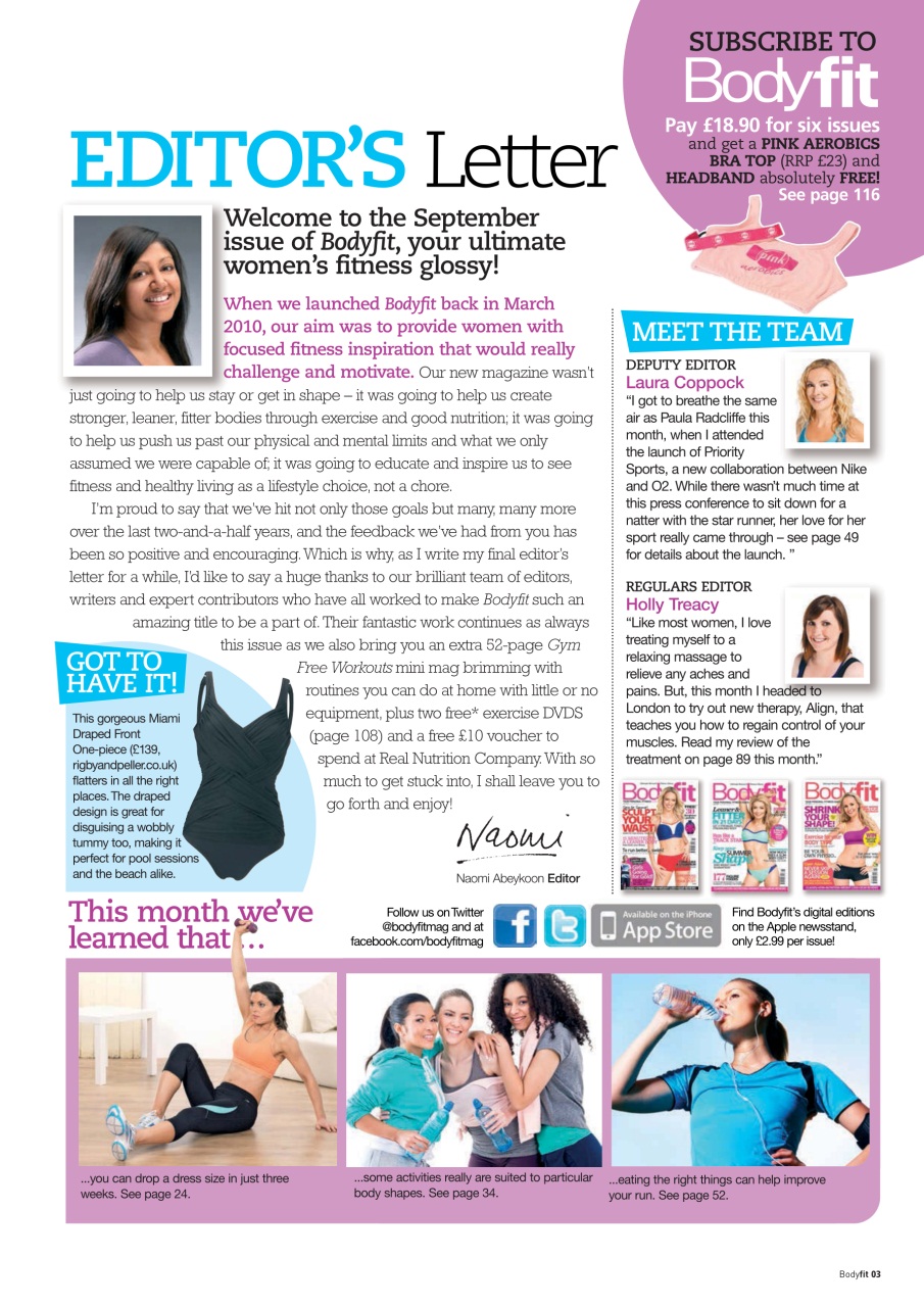 Health & Wellbeing Preview Pages