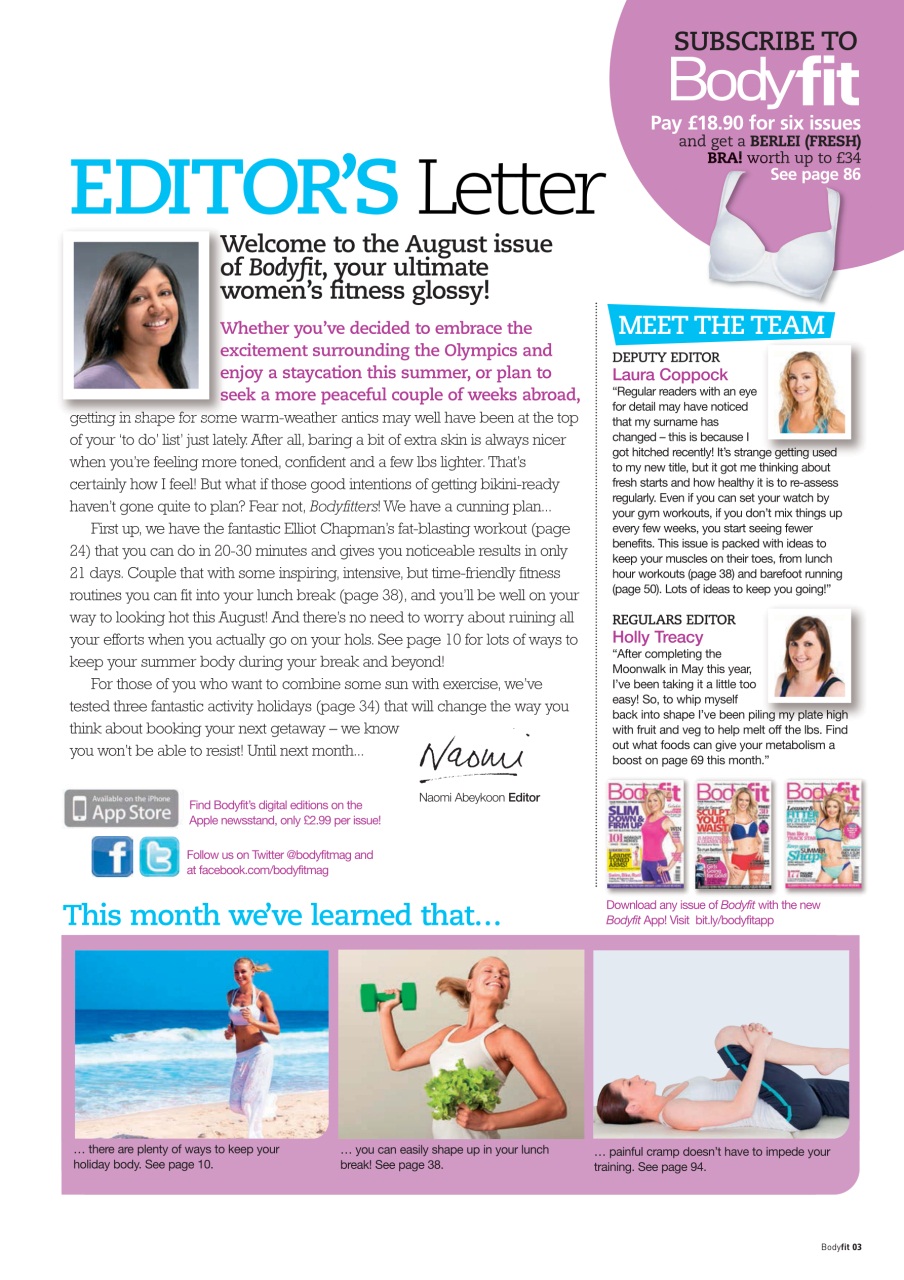 Health & Wellbeing Preview Pages