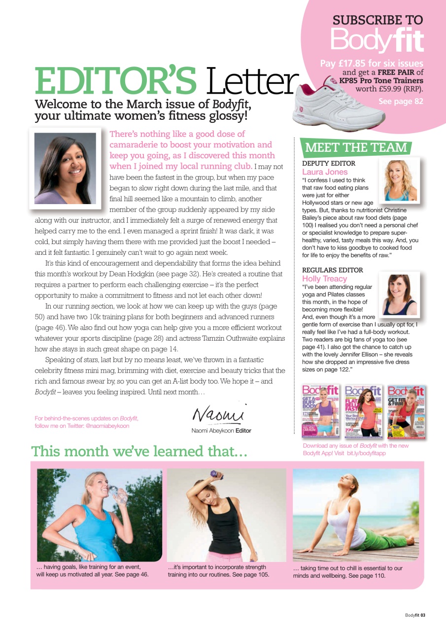 Health & Wellbeing Preview Pages