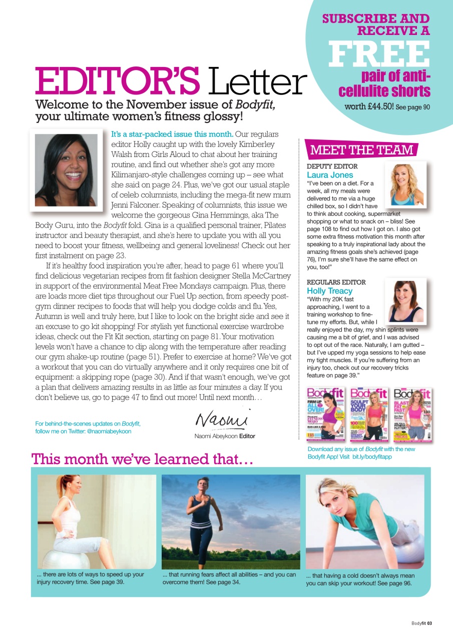 Health & Wellbeing Preview Pages