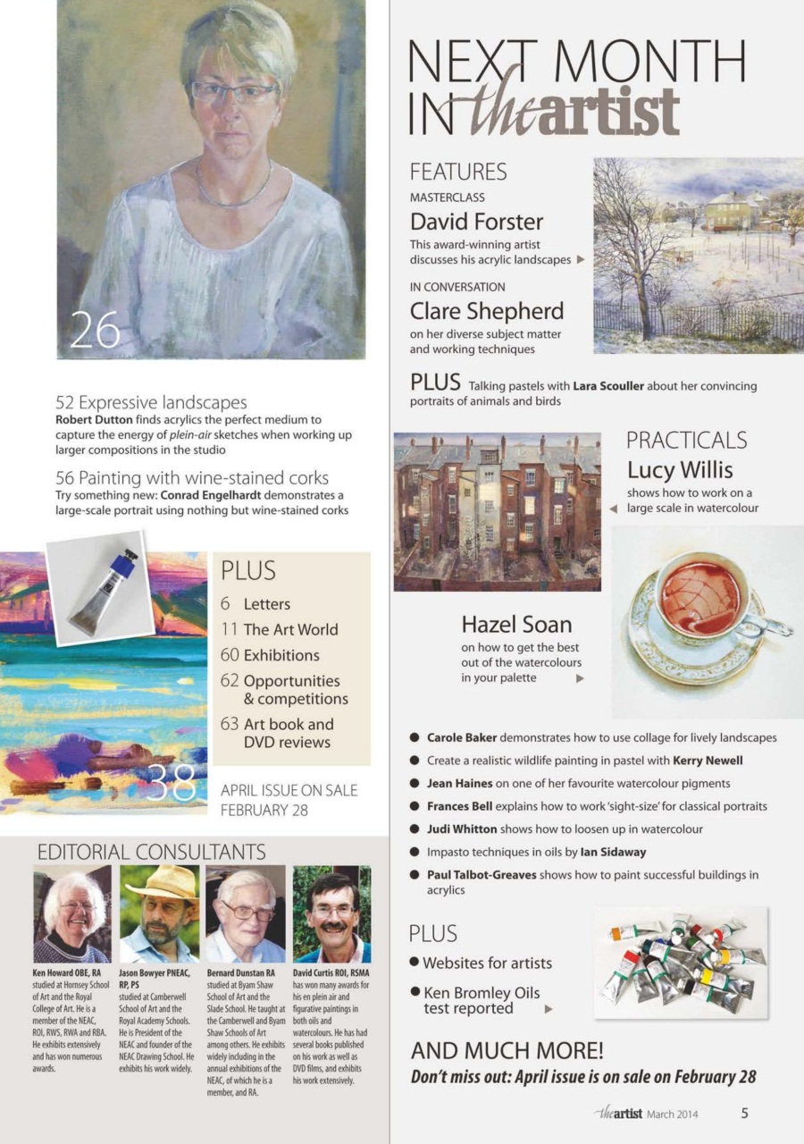 The Artist Preview Pages