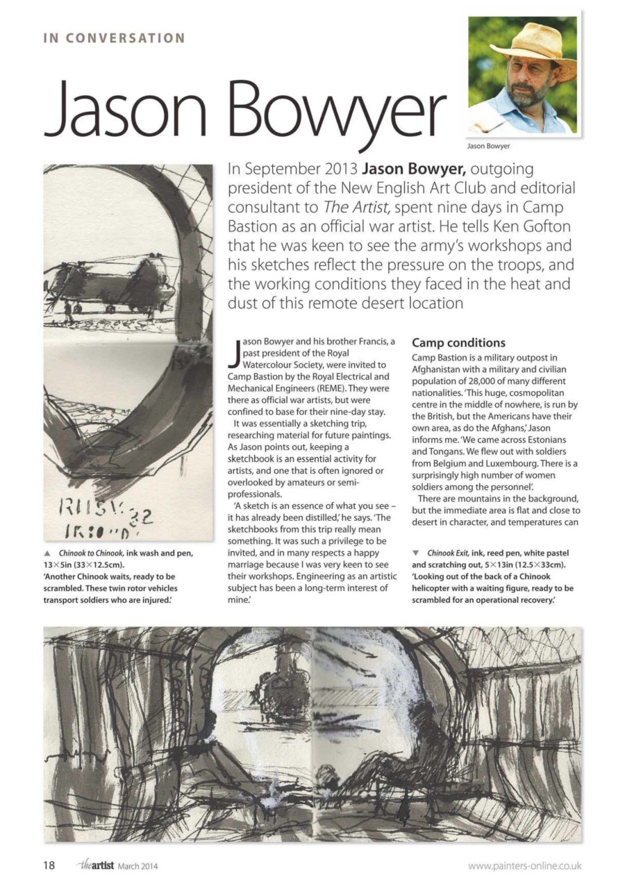 The Artist Preview Pages