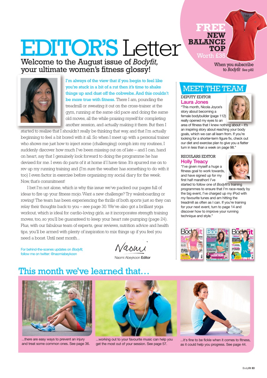Health & Wellbeing Preview Pages