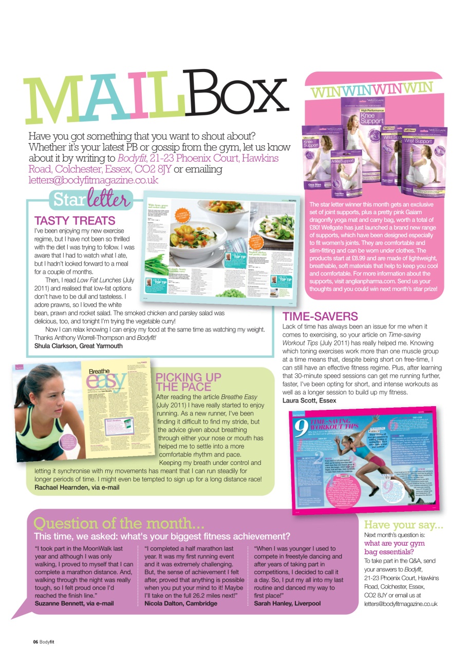 Health & Wellbeing Preview Pages
