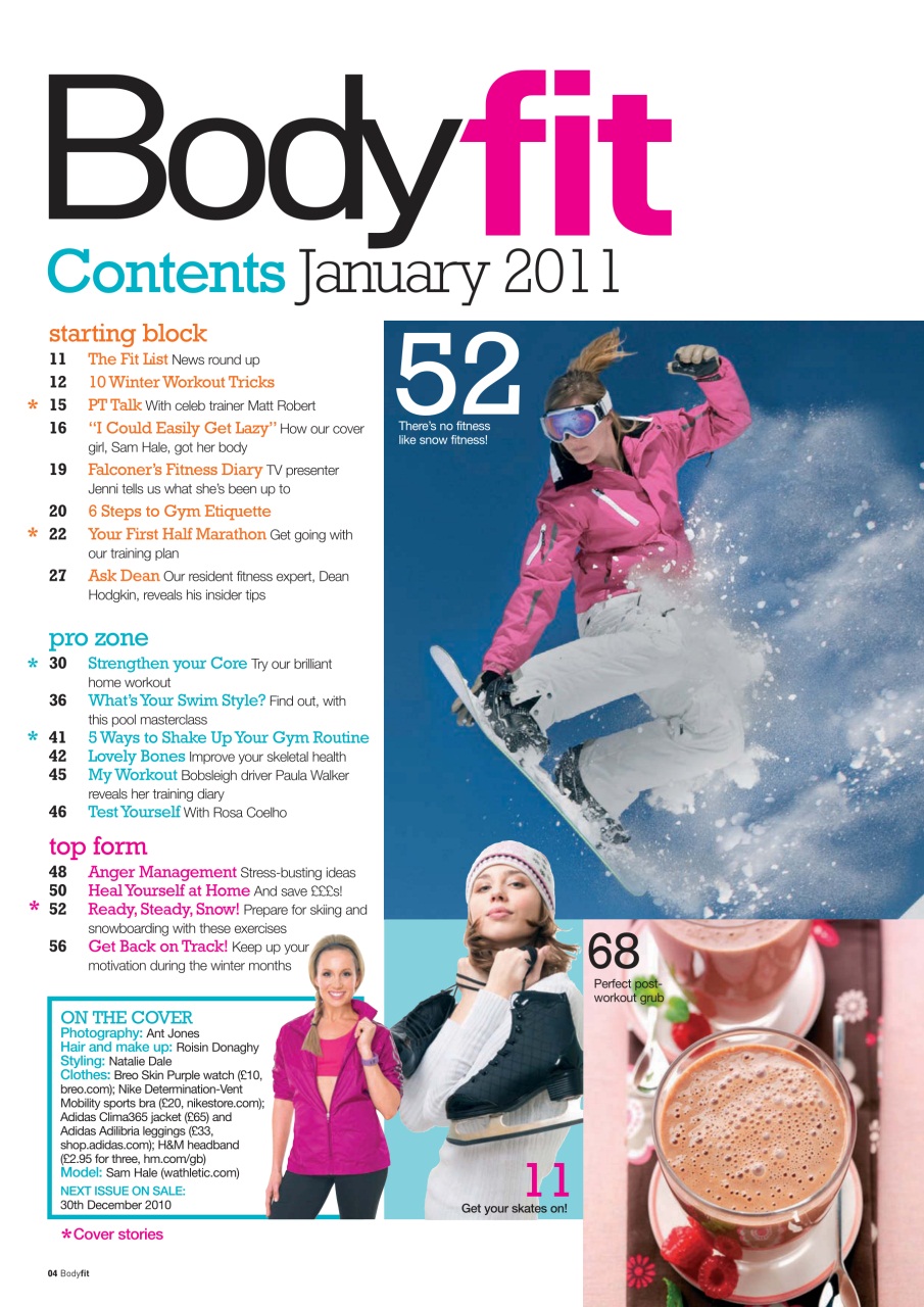 Health & Wellbeing Preview Pages