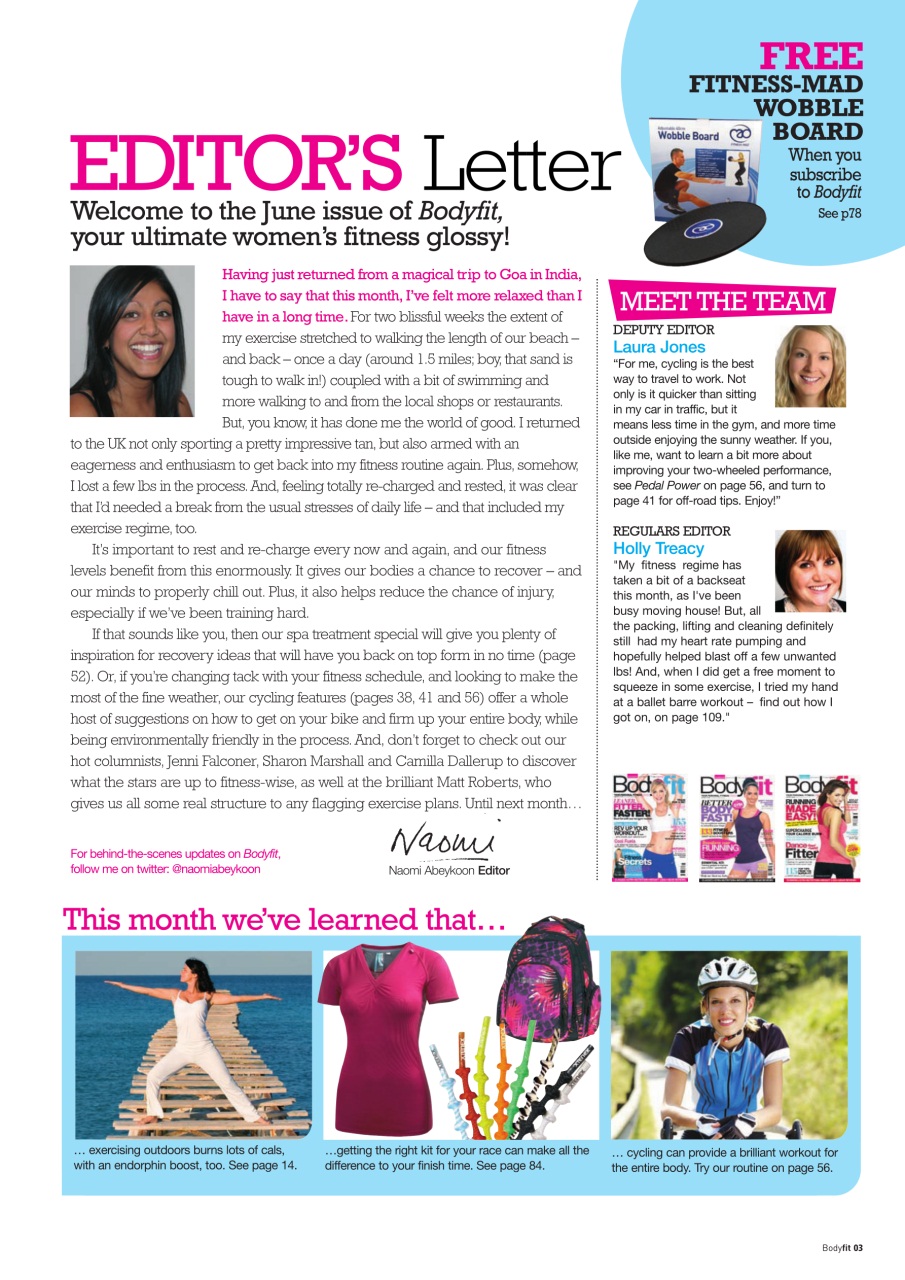 Health & Wellbeing Preview Pages