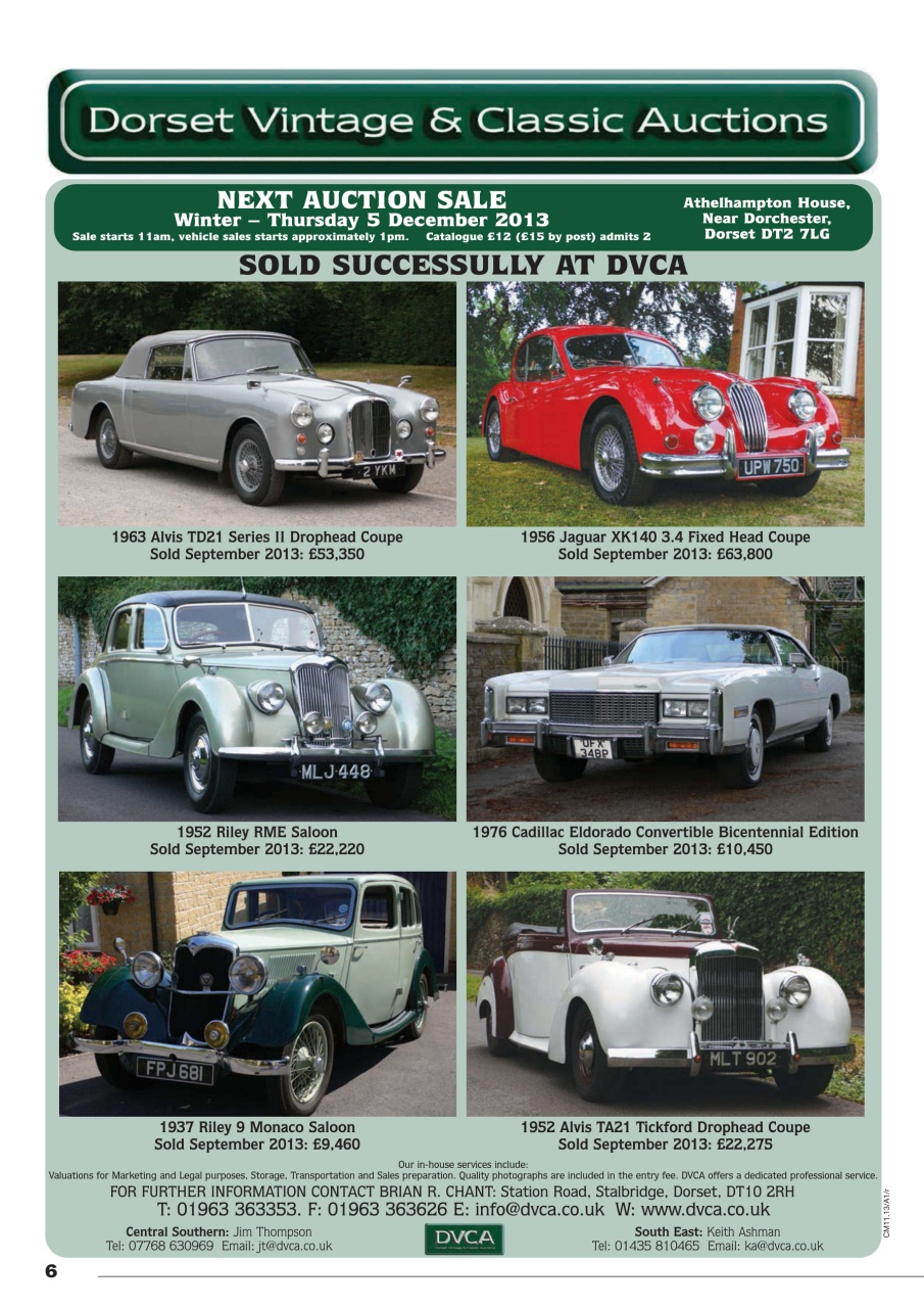 Classic Motoring Preview Pages