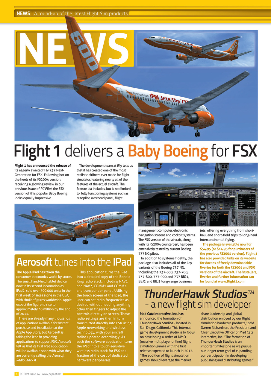 PC Pilot Preview Pages