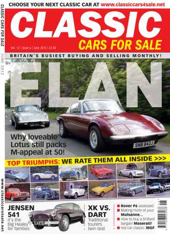 Classic Motoring issue June 2012