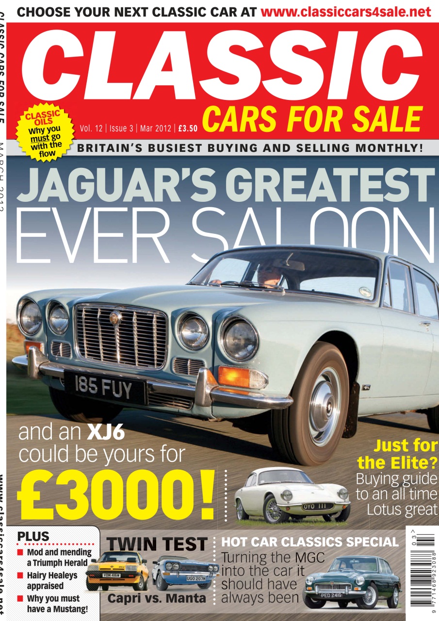 Classic Motoring Preview Pages