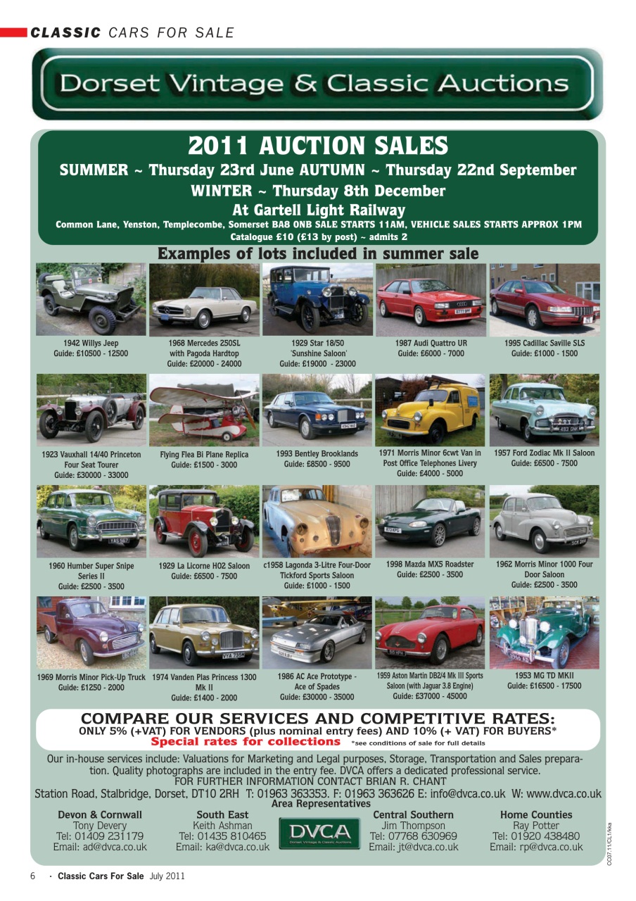 Classic Motoring Preview Pages