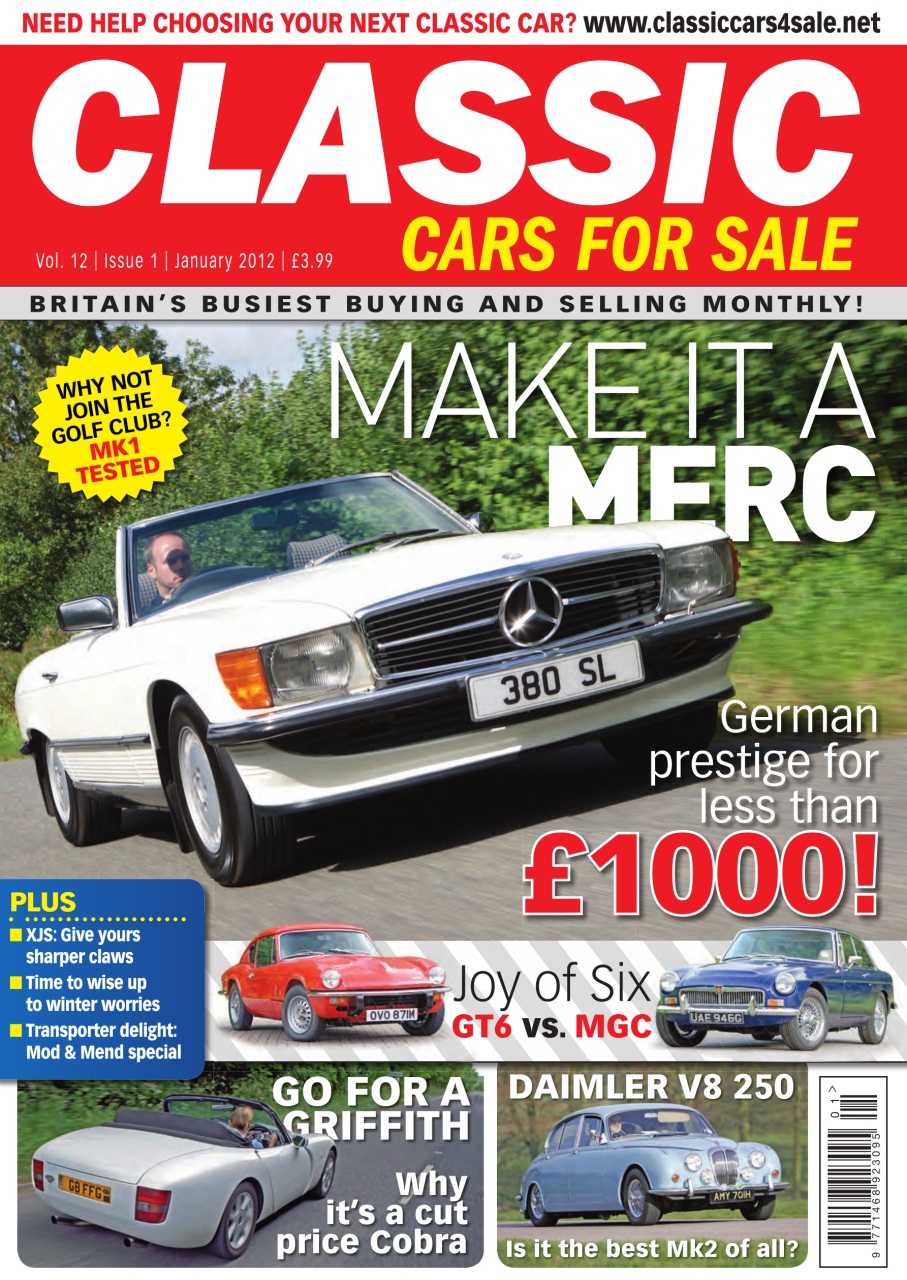 Classic Motoring Preview Pages