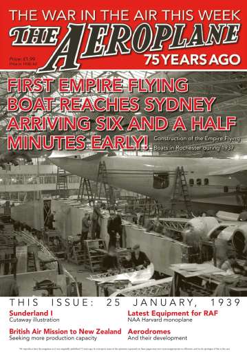 Aeroplane Weekly - The War in the Air 75 years ago issue 