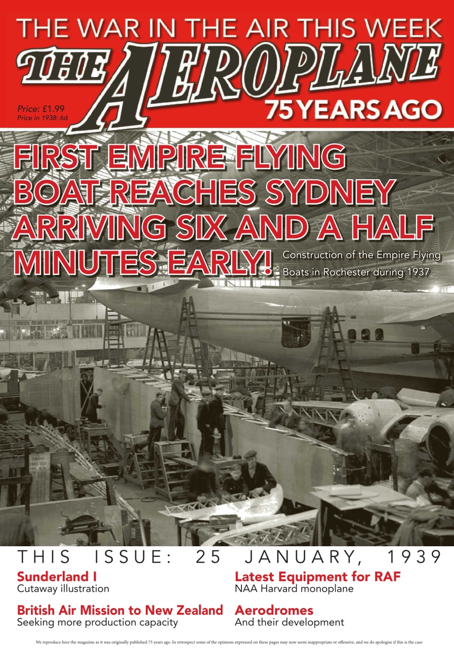 Aeroplane Weekly - The War in the Air 75 years ago Preview Pages