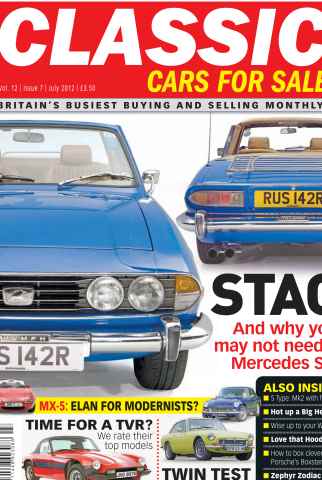 Classic Motoring issue July 2012