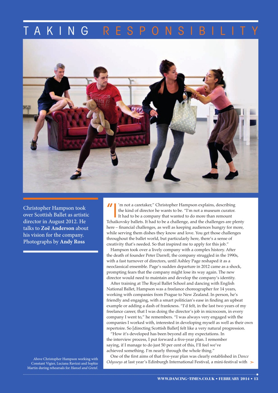 Dancing Times Preview Pages