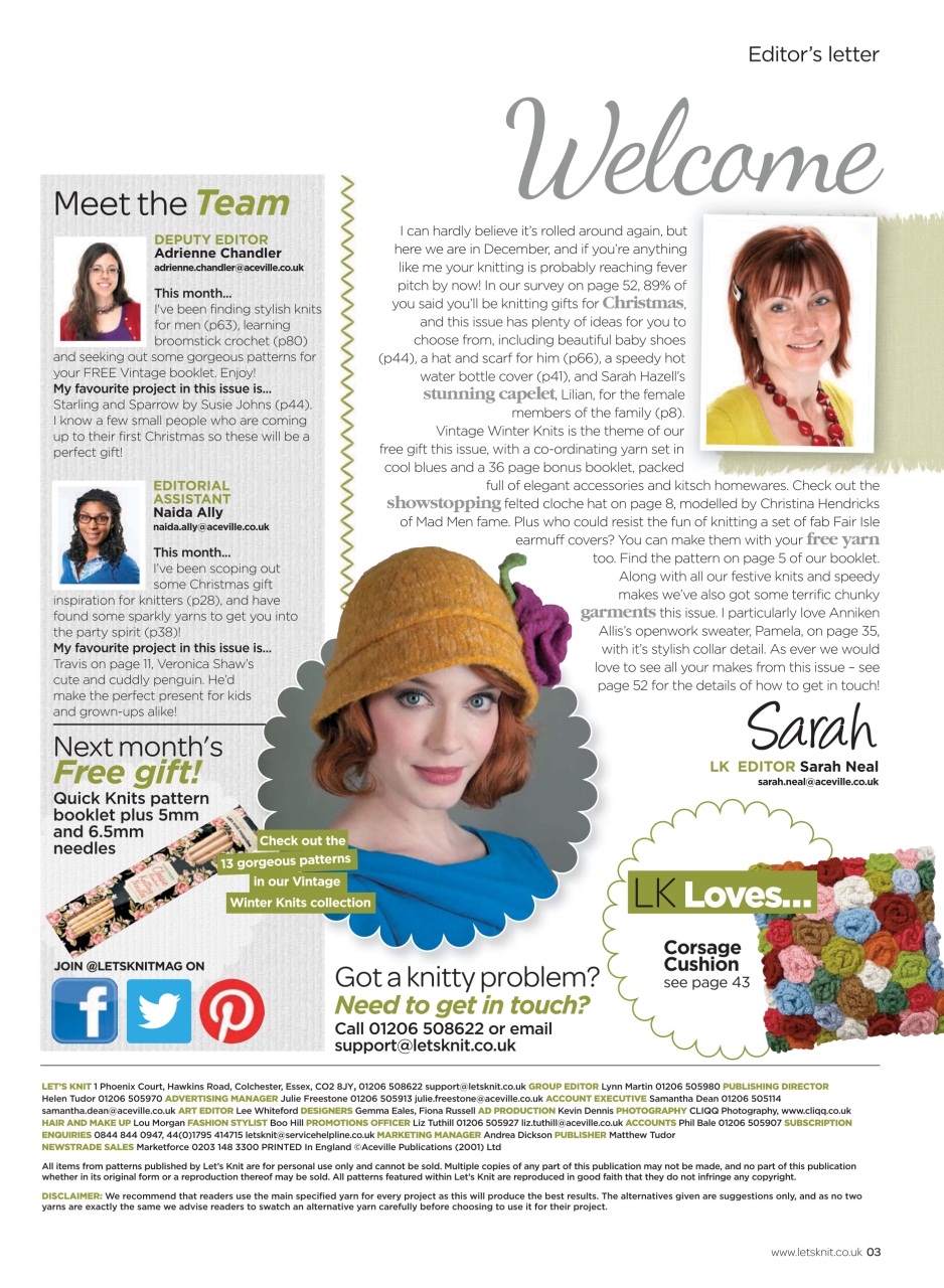 Let's Knit Preview Pages