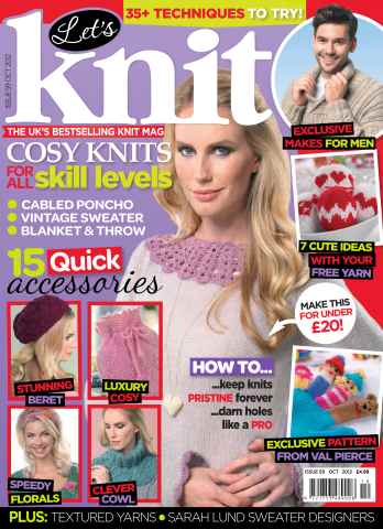 Let's Knit issue October 2012