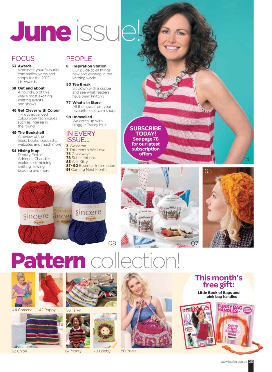 Let's Knit Preview Pages