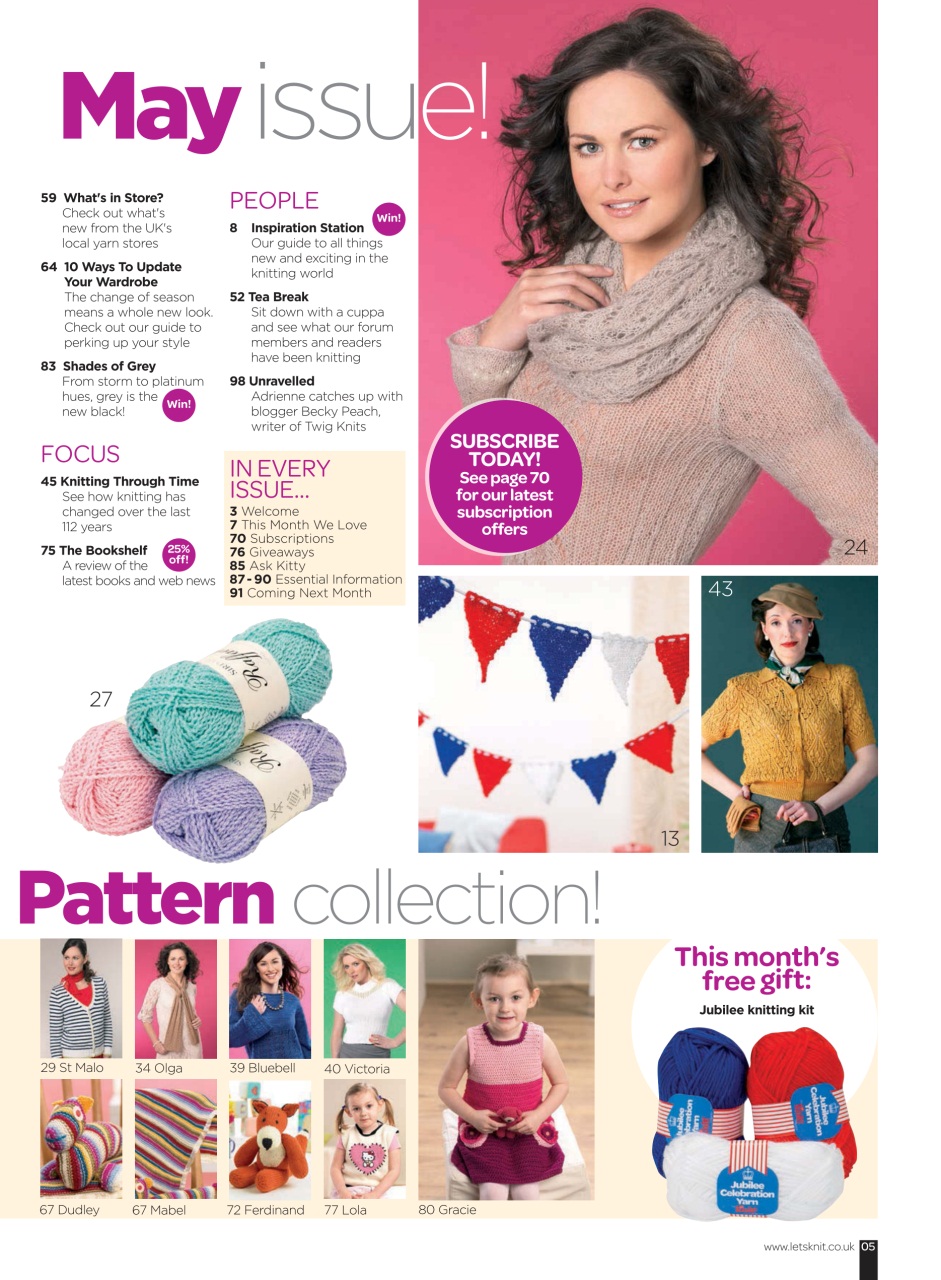 Let's Knit Preview Pages